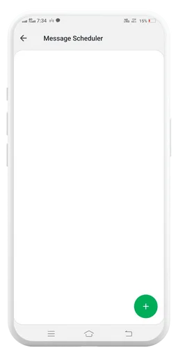 GB WhatsApp message scheduler screenshot